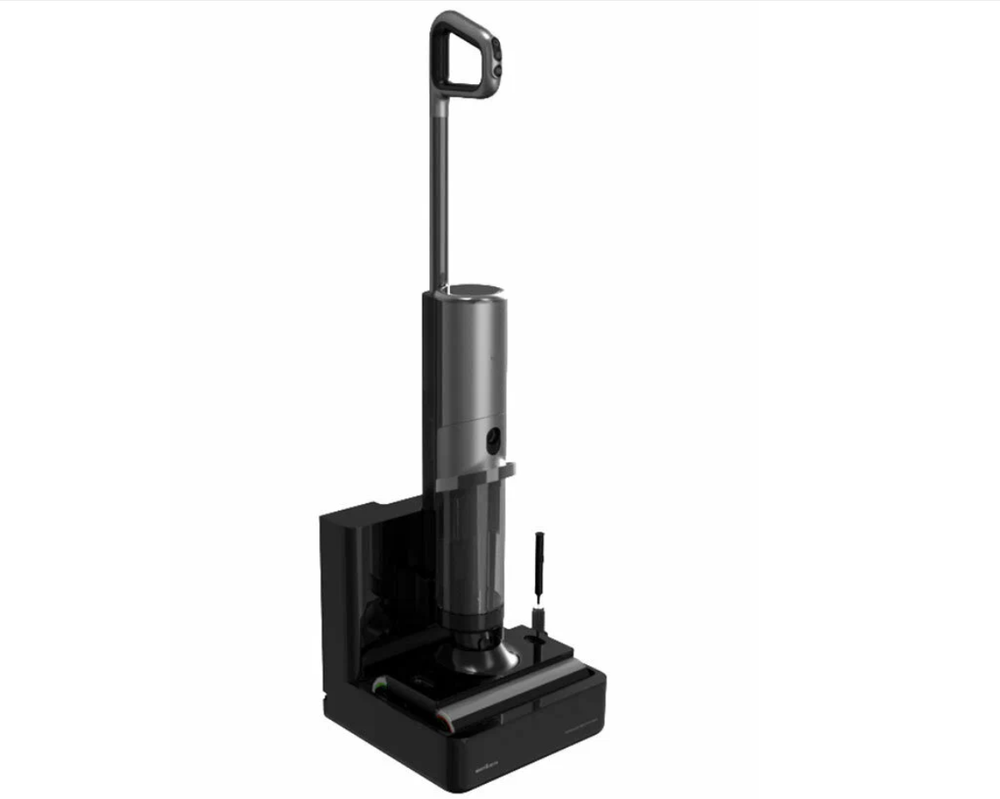 Моющий пылесос Deerma DEM-VX900W, 4000 мAч, до 40 минут работы, черный