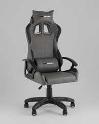 Кресло спортивное TopChairs Wyvern серо-черный