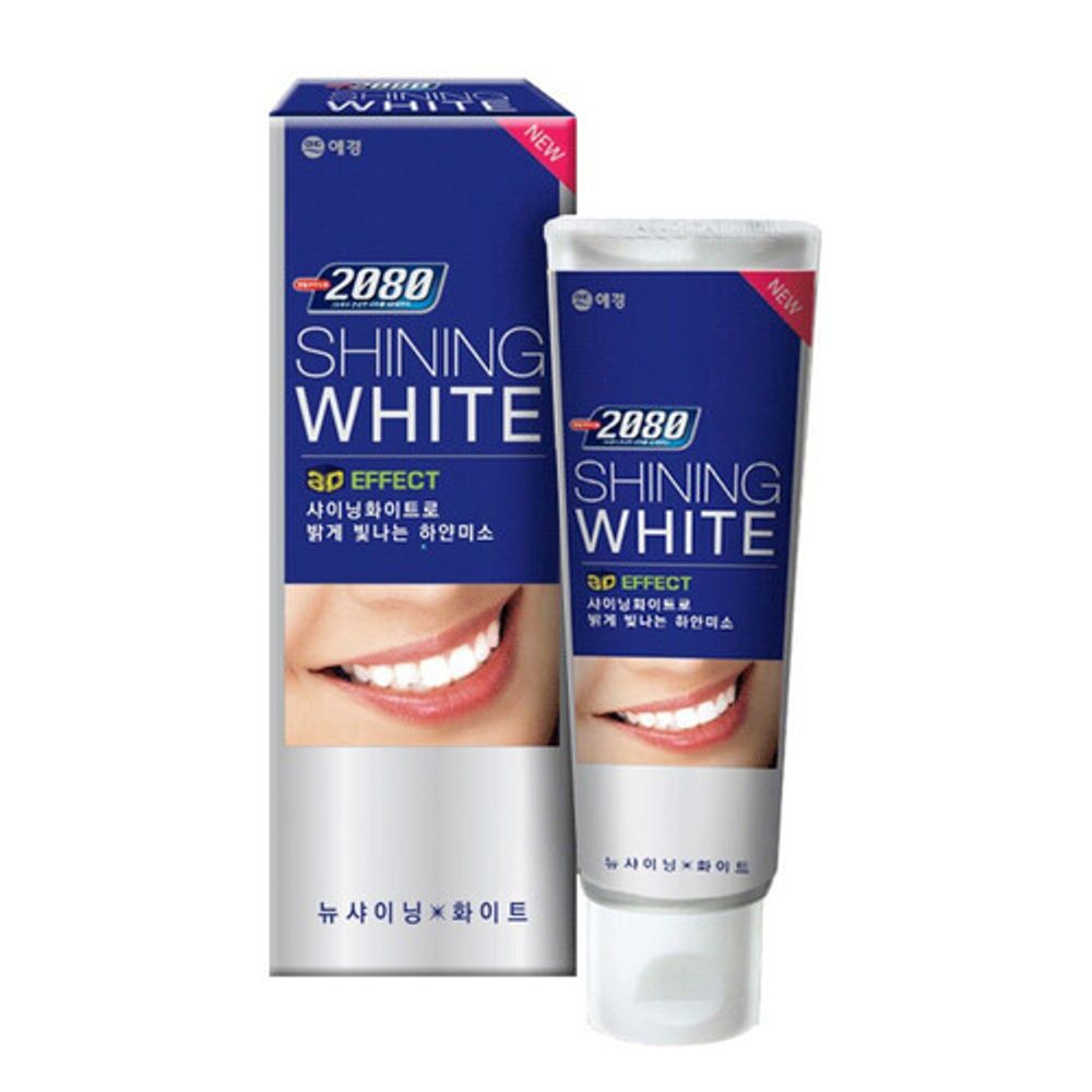 KeraSys Зубная паста отбеливающая «сияющая белизна» - Dental clinic 2080 shining white, 100г