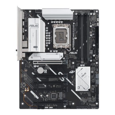 Материнская плата ASUS PRIME B860-PLUS WIFI, LGA1851 B860 4xDDR5 4xSATA 2xM.2 HDMI DP USB-C ATX