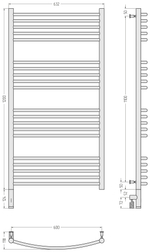 Сунержа Богема 3.0 выгнутая 1200х600  МЭМ левый