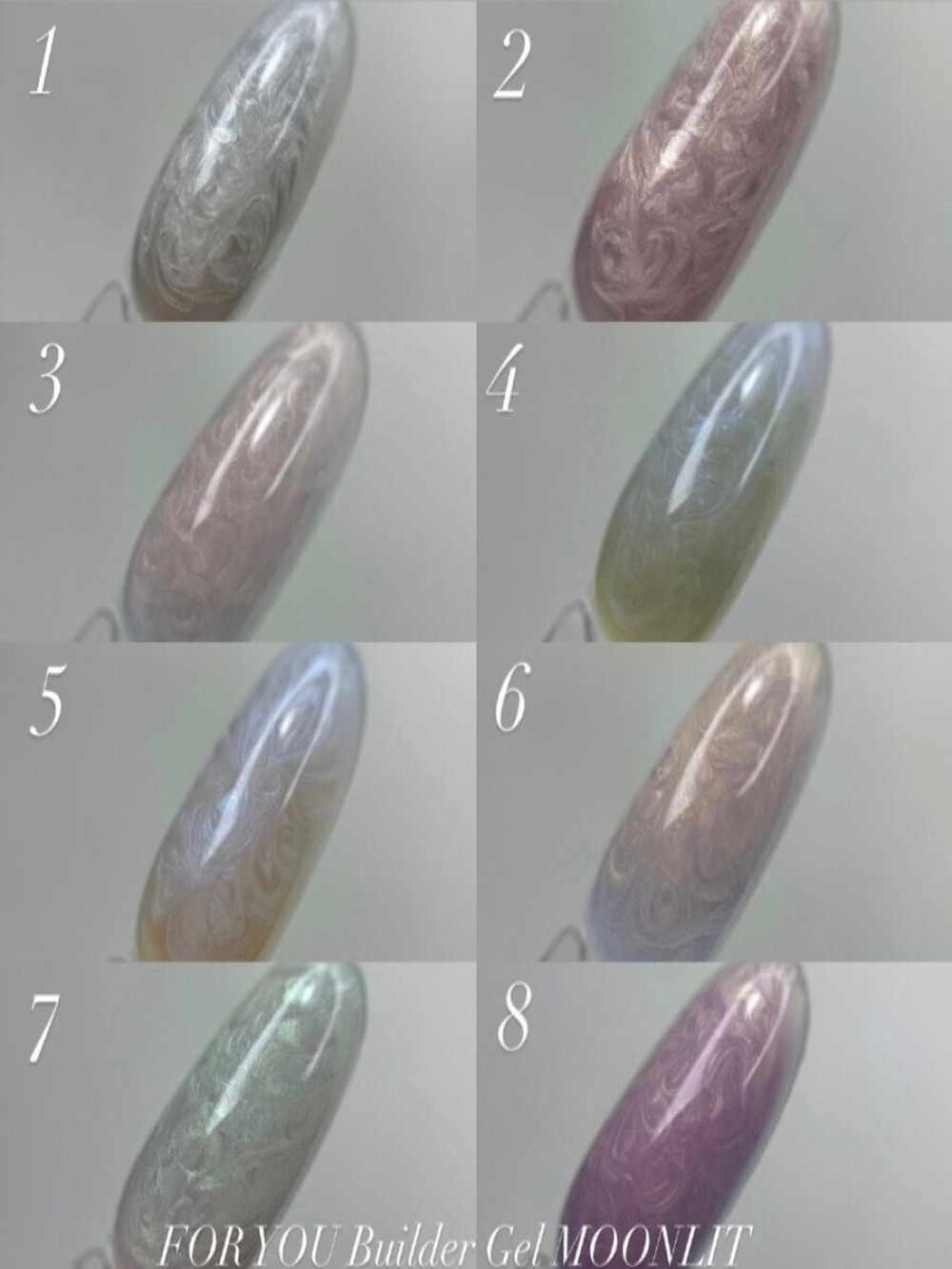 FOR YOU Гель для наращивания ногтей BUILDER GEL MOONLIT №06