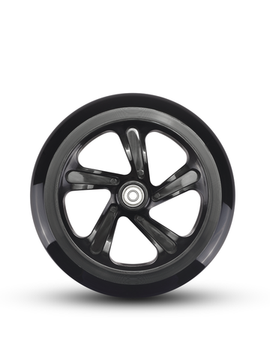 Колесо 200 мм черное
