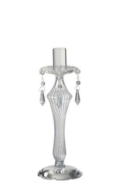 Подсвечник "Элегия" 8,5x8,5x24см