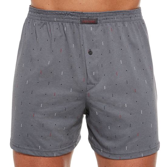 Трусы мужские семейные для больших мужчин Cornette Comfort серый орнамент 008/257