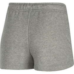 Женские теннисные шорты Nike Sportswear Essential Short French Terry W - dark grey heather/white