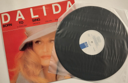 Винтажная виниловая пластинка LP Dalida Далида Born To Sing (UK 1984)