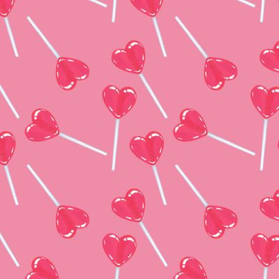 Леденцы в форме сердечка