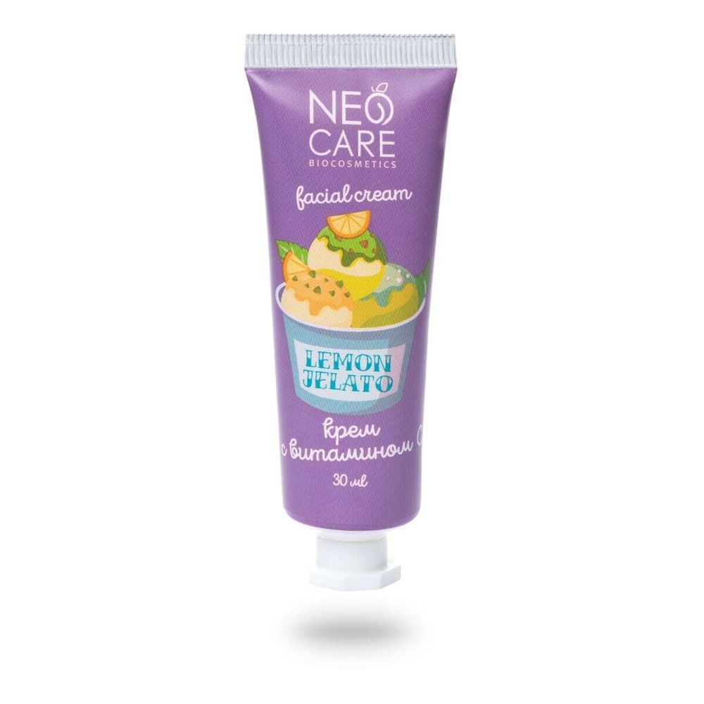 Отбеливающий крем "Lemon jelato", с витамином С, 30 мл (NeoCare)