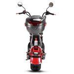 Электроскутер CityCoco WHITE SIBERIA BLACK SEA (RED) 5000W