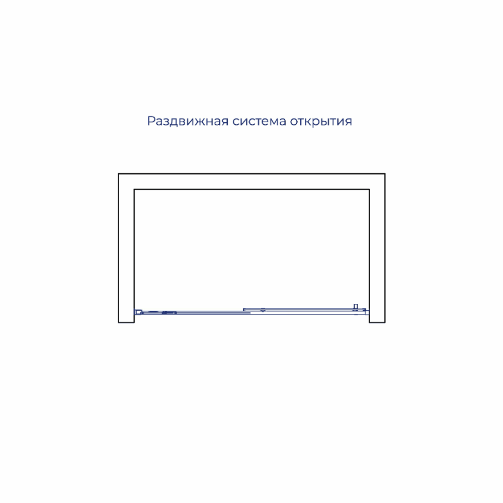 Душевая дверь RGW LE-12 (Прозрачное, 1500)