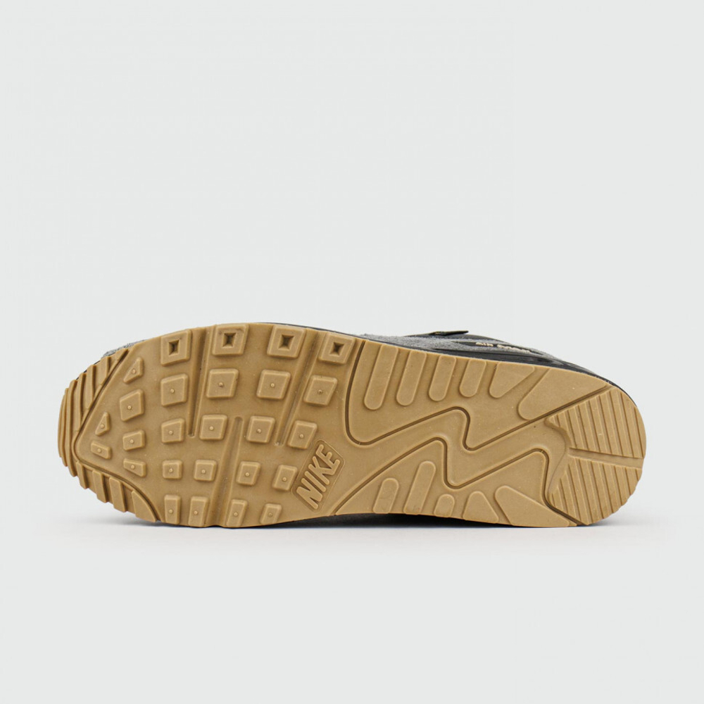 кроссовки Nike Air Max 90 Mid Black / Grey Winter