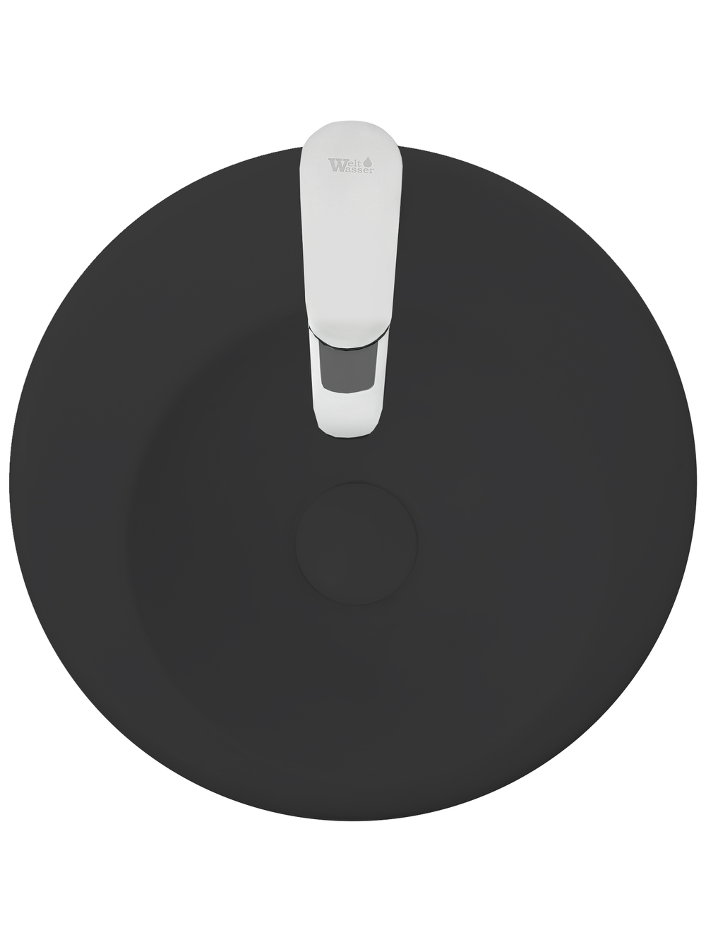 Раковина напольная  WeltWasser WW LEERBACH 3838 MT-BL 380х380х830