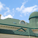 Черепица гибкая Roofshield C-S-6 Classic Стандарт зеленая с оттенением