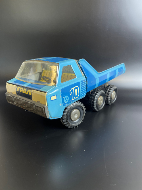 Машина УРАЛ 10 Самосвал коллекционная игрушка металлическая  СССР 1970-1990 гг