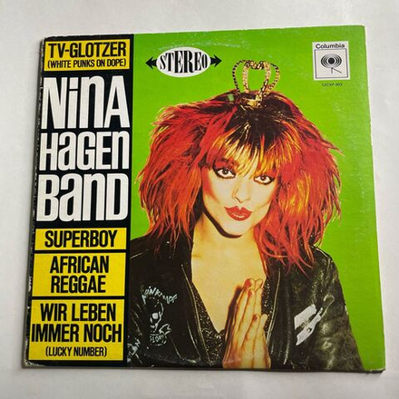 Винтажная виниловая пластинка LP Nina Hagen Band (Канада 1980)