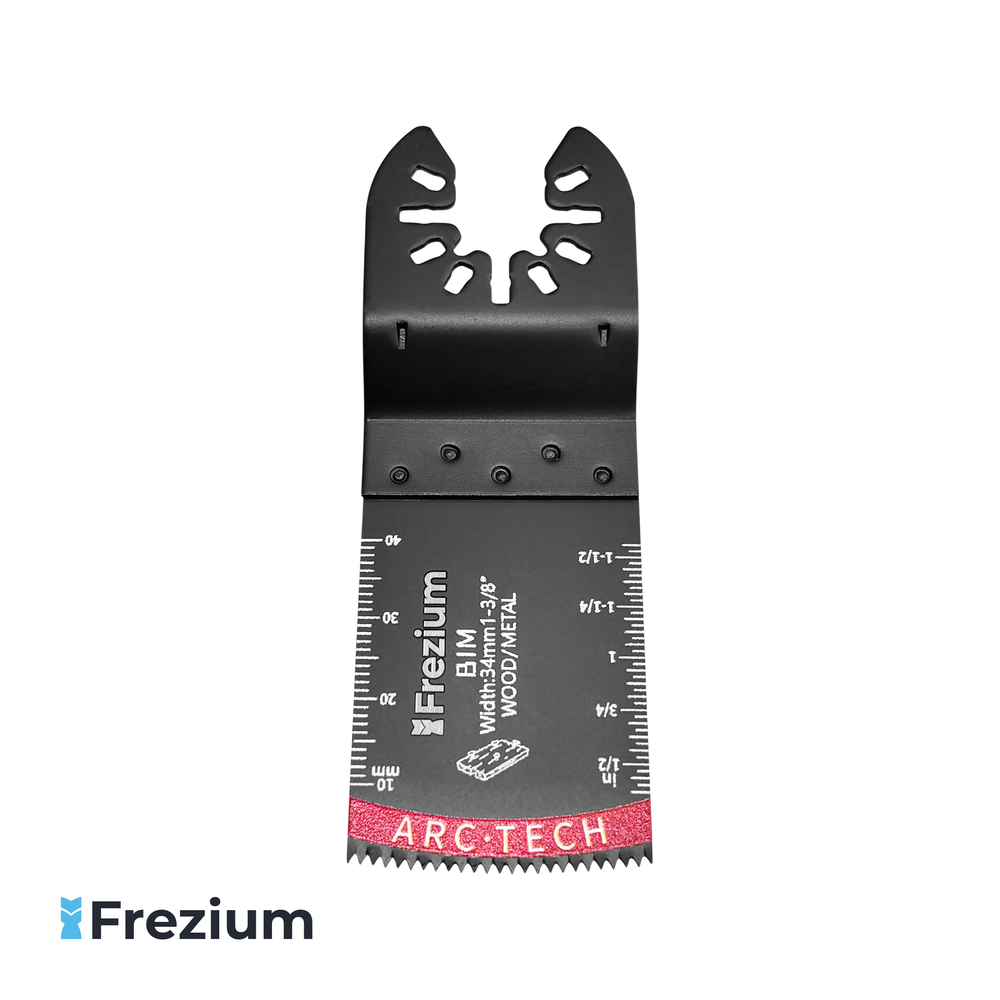 Насадка прямая биметалл для реноватора по дереву и металлу "Frezium" 34x40 мм Насадка прямая биметалл для реноватора по дереву и металлу "Frezium" 34x40 мм