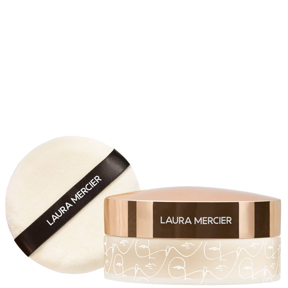 Laura Mercier Translucent Loose Setting Powder & Velour Puff - Anniversary Edition