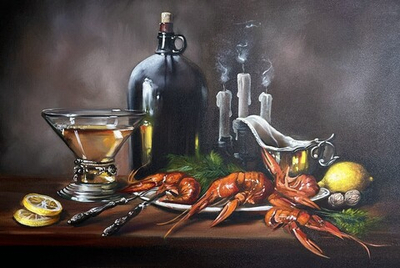 Натюрморт с раками