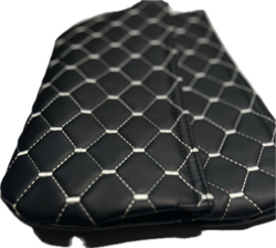 Чехлы на козырьки УАЗ 469, УАЗ "Хантер", УАЗ 452 "Буханка"(белая нить Рубин)