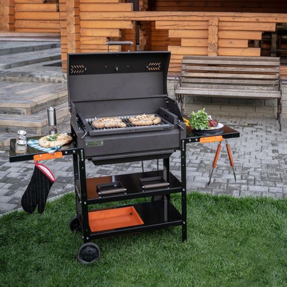 Решетка гриль SMART 600 мм, нерж.сталь (HS-GS-G-604) Helios