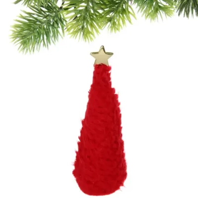 Фигурка «Зимняя елочка» 15 см, Красный