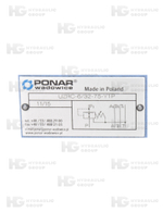 Клапан UZRC-6/32-75Y1P Ponar