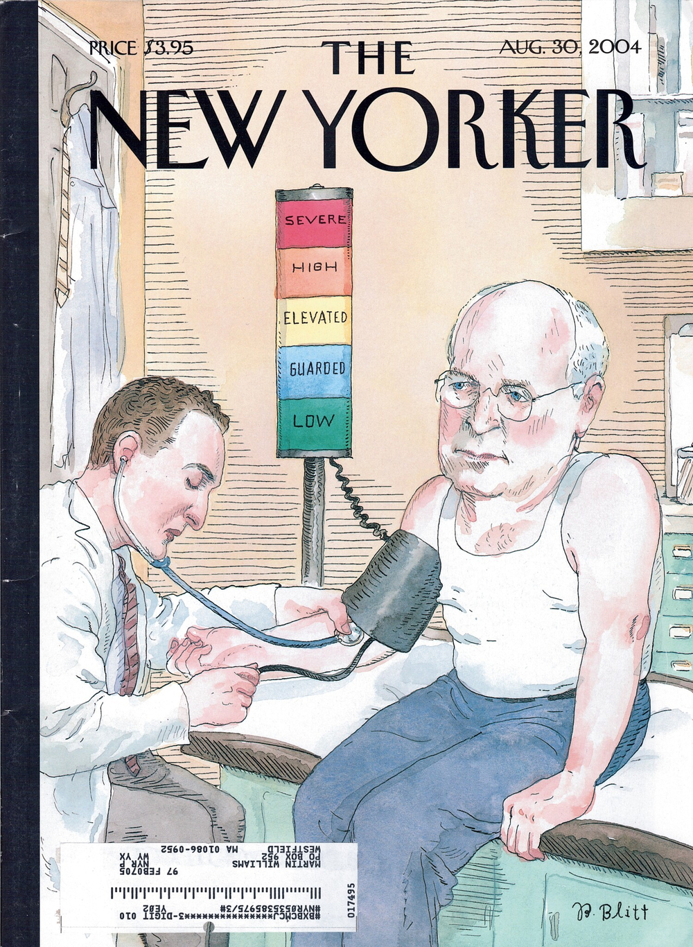 Журнал The New Yorker 30-08-2004