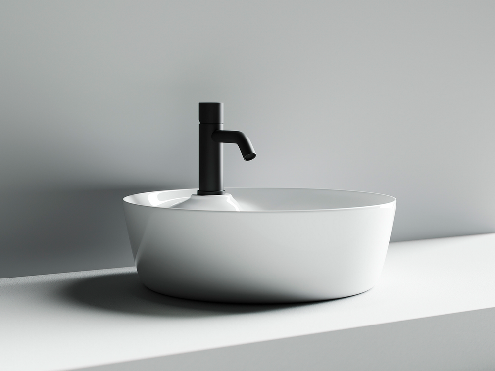 Умывальник чаша накладная круглая Element 435x435x135мм