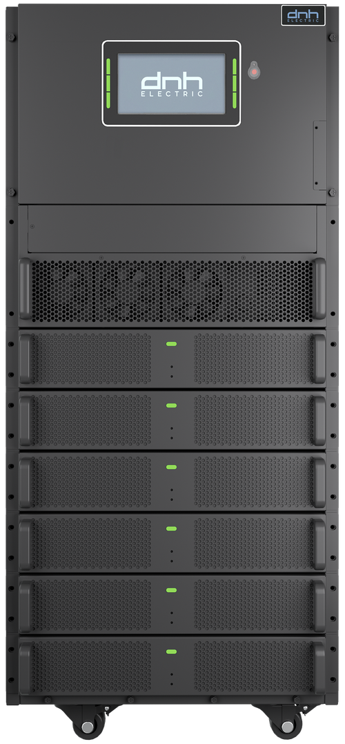 Силовой шкаф модульного ИБП DNH DRM18030, 180 кВА/180 кВт, 3:3ф, Rack Tower, 6 силовых модулей 30 кВА