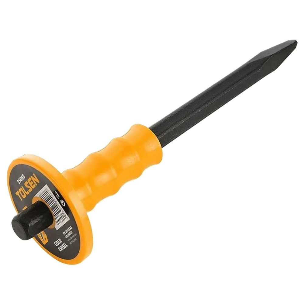 Зубило пикообразное с рукояткой TOLSEN 4х16х250мм 25082