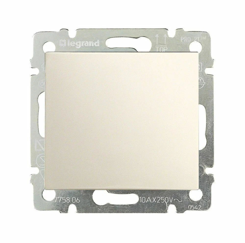 Legrand выключатель 4301 с рамкой 2 с/к