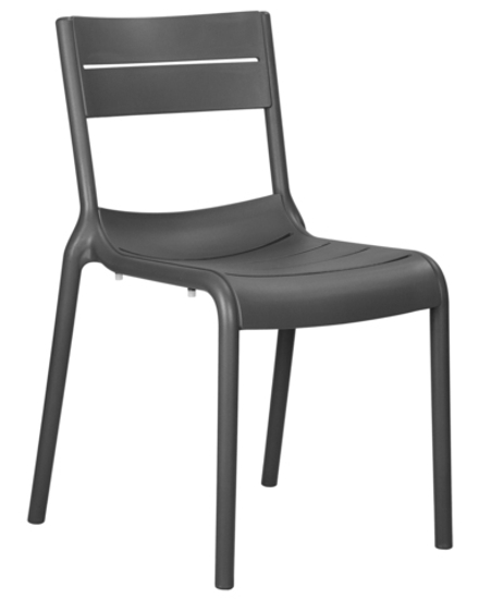 Стул обеденный DOBRIN TIM, темно-серый (GR-04)