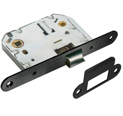 Защёлка сантехническая 2070 овальная (Черный никель)