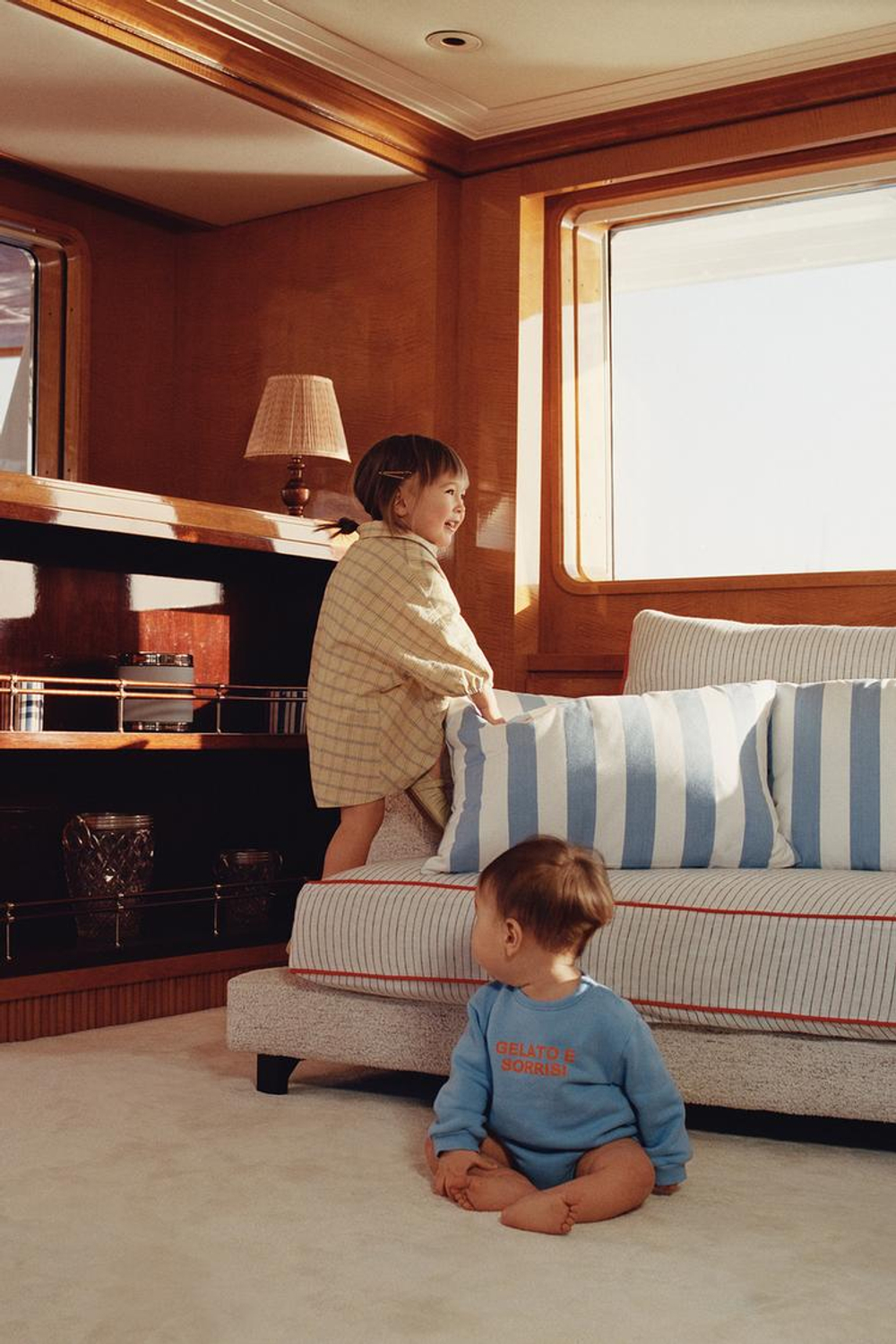 ZARA TIMELESS — ПЛАТЬЕ-РУБАШКА В КЛЕТКУ, СВЕТЛО-ЖЕЛТЫЙ