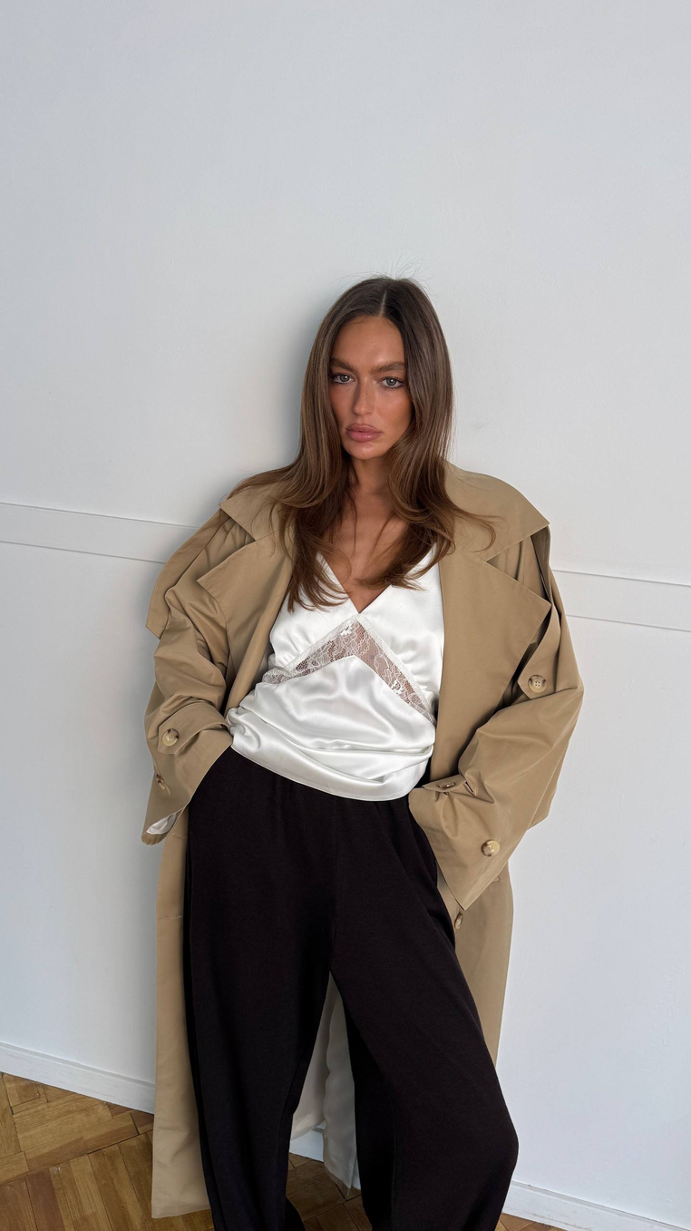 Тренч двухслойный