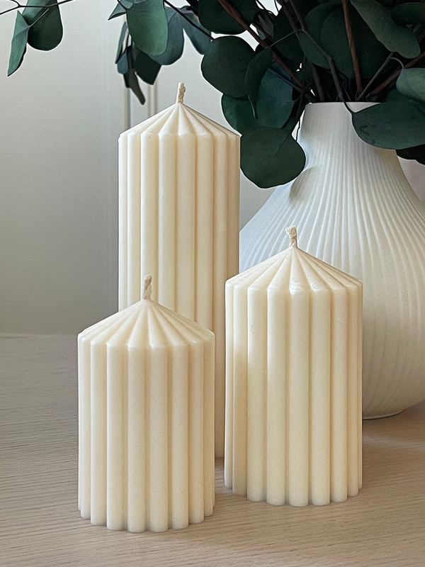 Соевая интерьерная свеча Columns