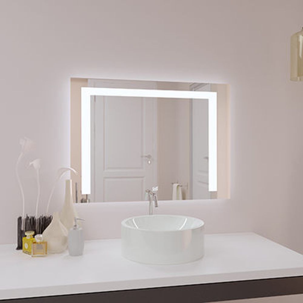 Зеркало Луна 600х600 с подсветкой