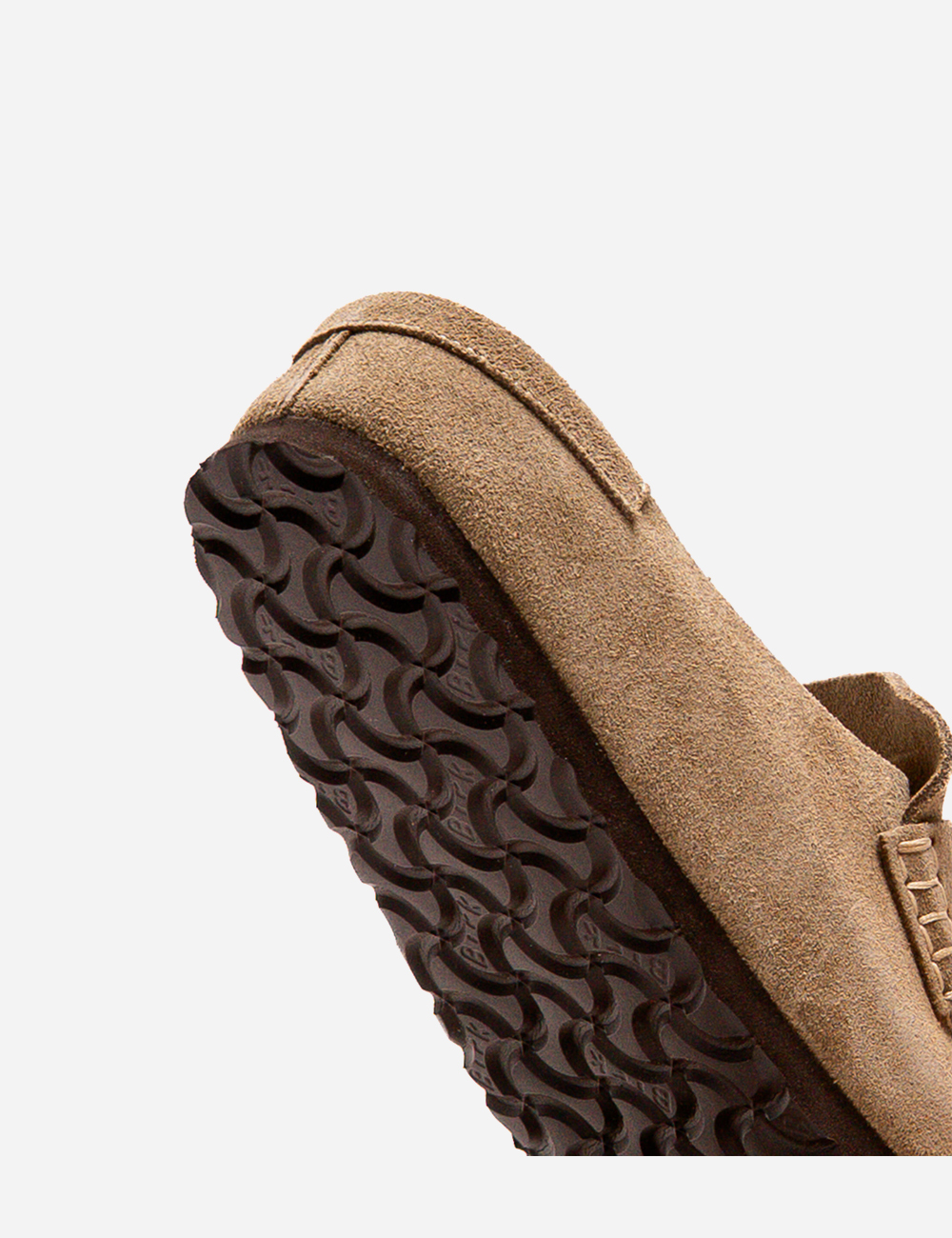 Birkenstock Naples Wrapped Suede "Taupe"