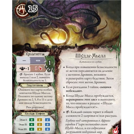 Настольная игра Древний ужас: Разрушенные города