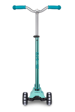 Самокат Maxi Micro Deluxe Pro LED ярко-голубой