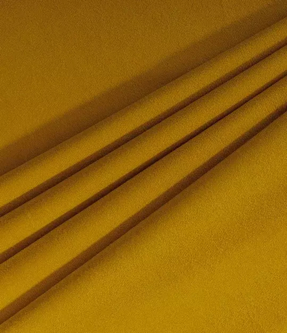 Ткань "Бархат" янтарный