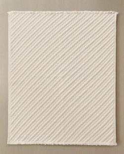 Zara Home - Коврик для ванной в диагональную полоску, бежевый, 60x90 см