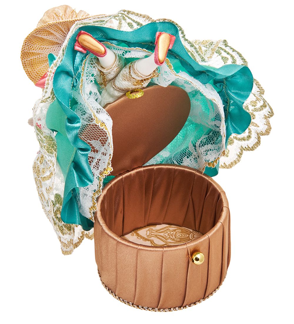 Народные промыслы RK-730/3 Кукла-шкатулка «Дама в шляпке»