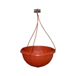 Горшок-Кашпо Джулия подвесной 8л. (корич.)