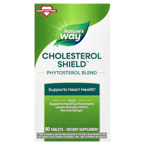 Nature's Way, Cholesterol Shield™, смесь фитостеролов, 90 таблеток