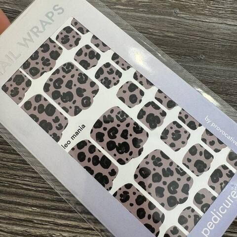ПЛЕНКИ NAIL WRAPS LEO MANIA (PED)