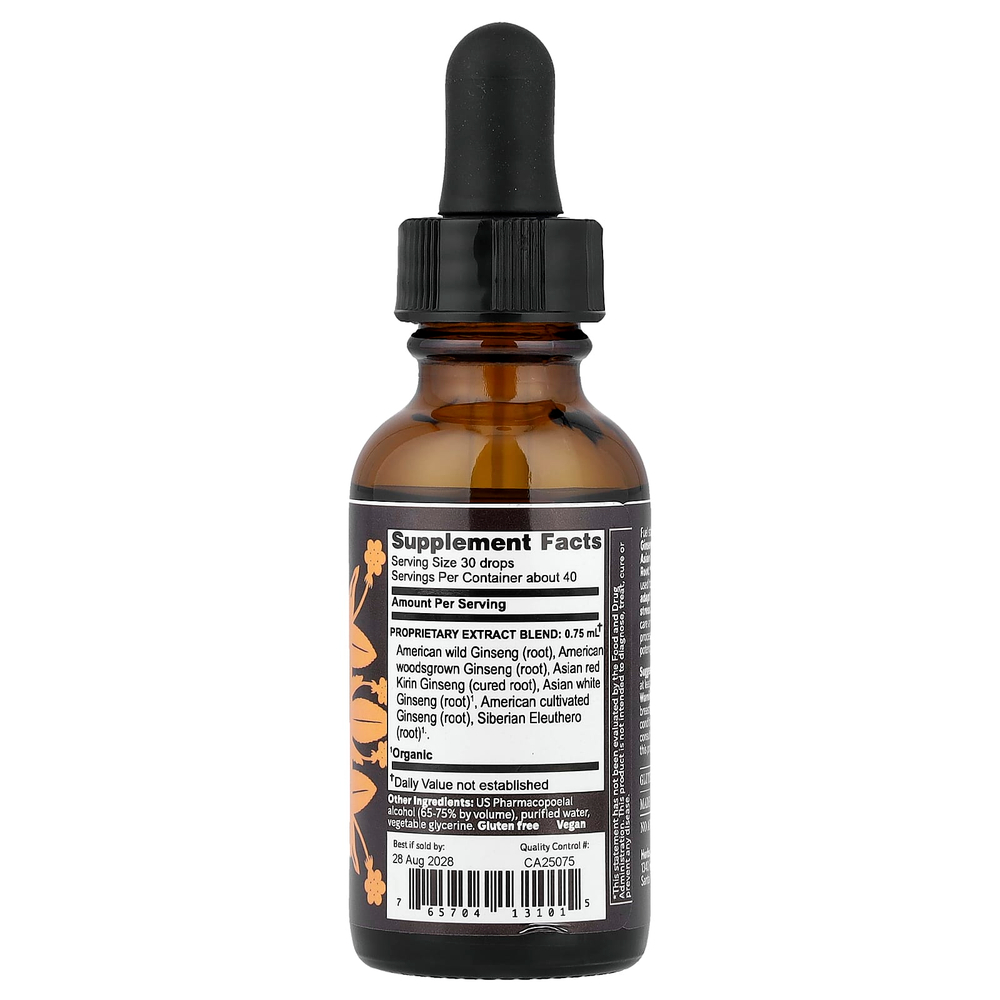 Herbs Etc., Ultimate Ginseng™, 30 мл (1 жидк. унция)