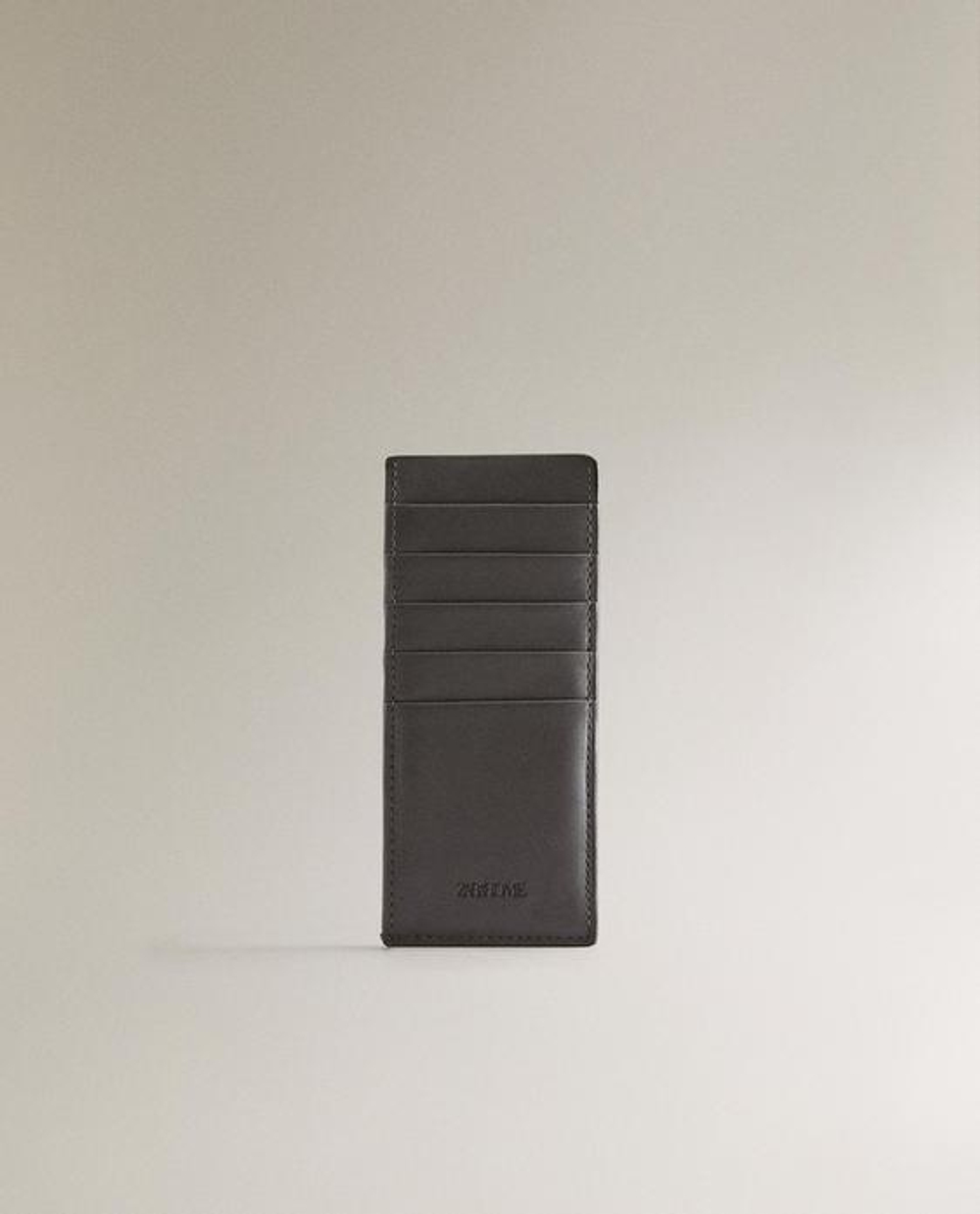 ZARA HOME КОЖАНЫЙ ДЕРЖАТЕЛЬ ДЛЯ КАРТ, ШОКОЛАДНЫЙ