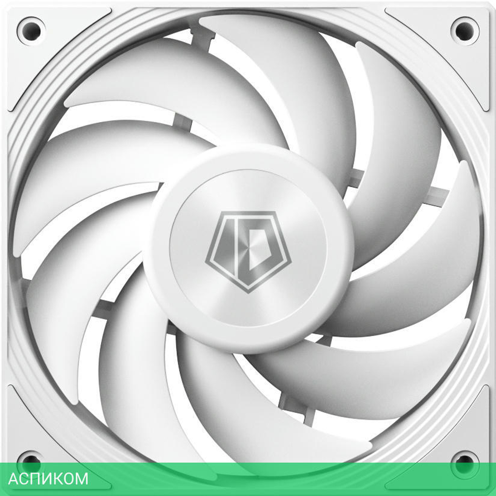 Вентилятор для корпуса ID-Cooling DF-125-W белый